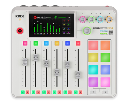 Interfejsy audio Rode Caster Pro II Biały